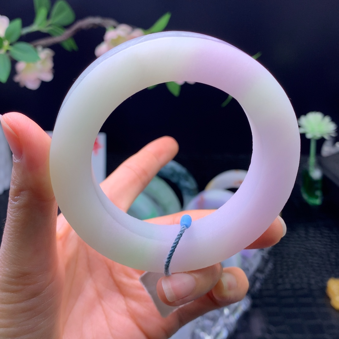 定制翡翠未镶嵌手镯56-68