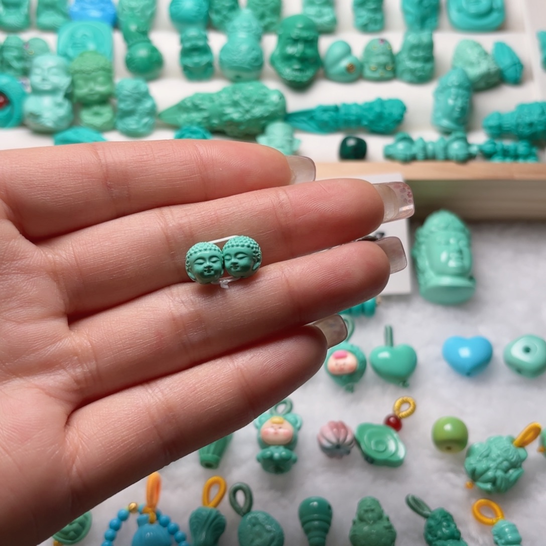 北北粉丝专享：卡8宝宝佛头一对