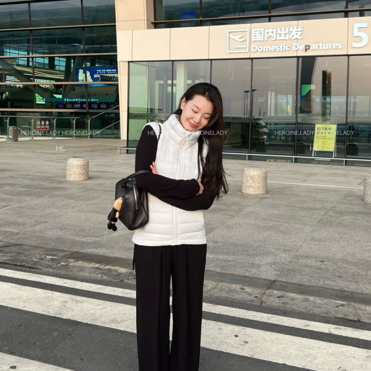 【lulu 马甲】HL秋冬时尚休闲百搭外穿宽松立领叠穿舒适保暖马甲