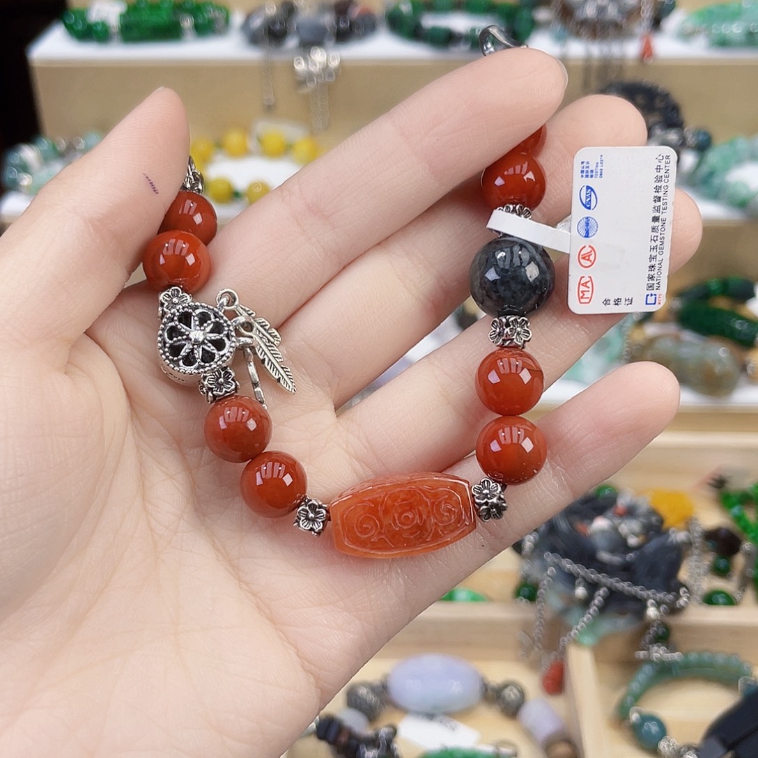 未镶嵌手链翡翠手链