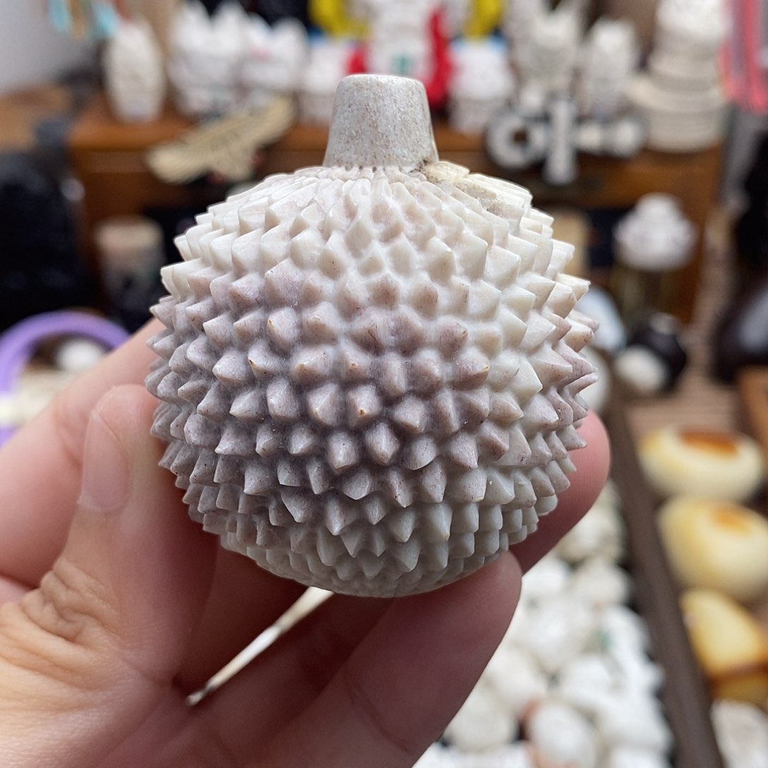 鹿骨把件锜c33大榴莲不退换