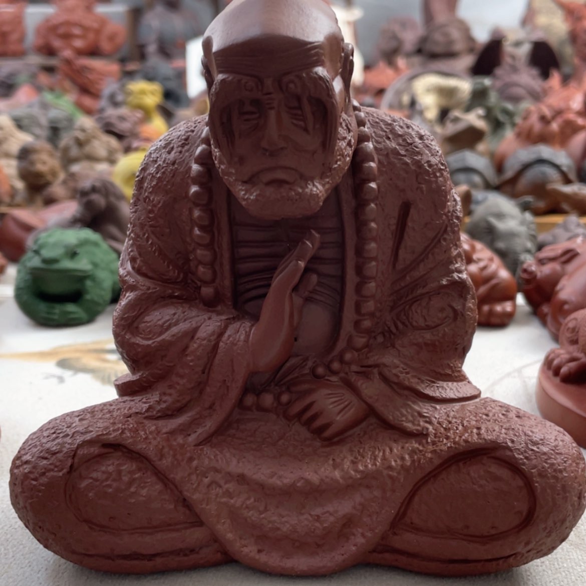 【闪购商品】紫砂茶宠邹紫砂达摩