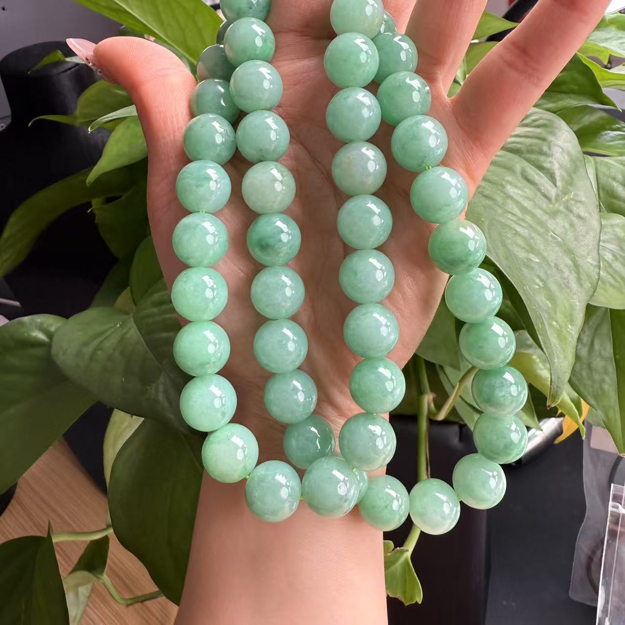 【珍韵珠宝】翡翠珠串8455674