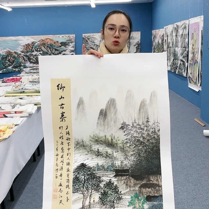国画纯手绘国画作品鉴赏
