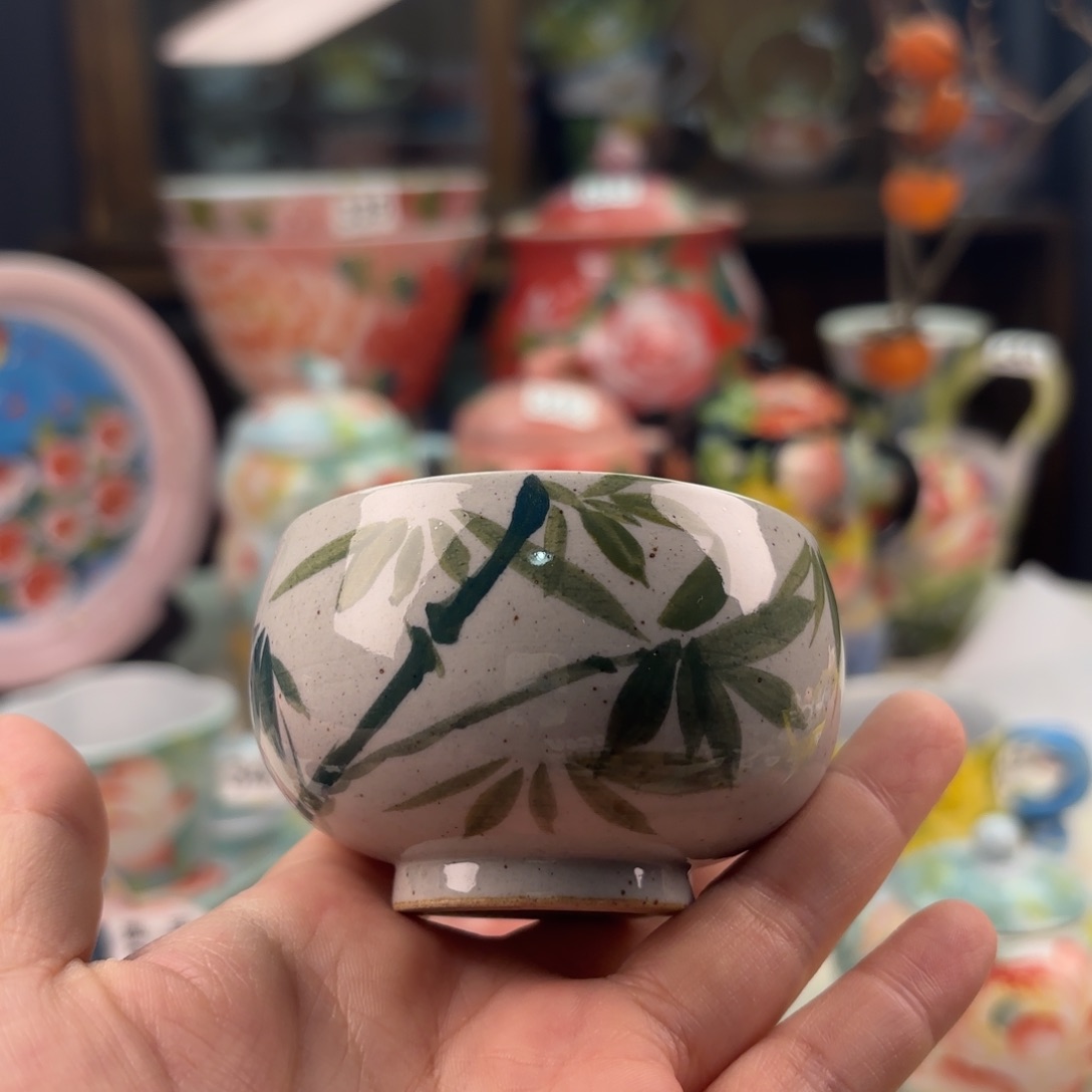 景德镇手绘高温釉下彩陶瓷茶具