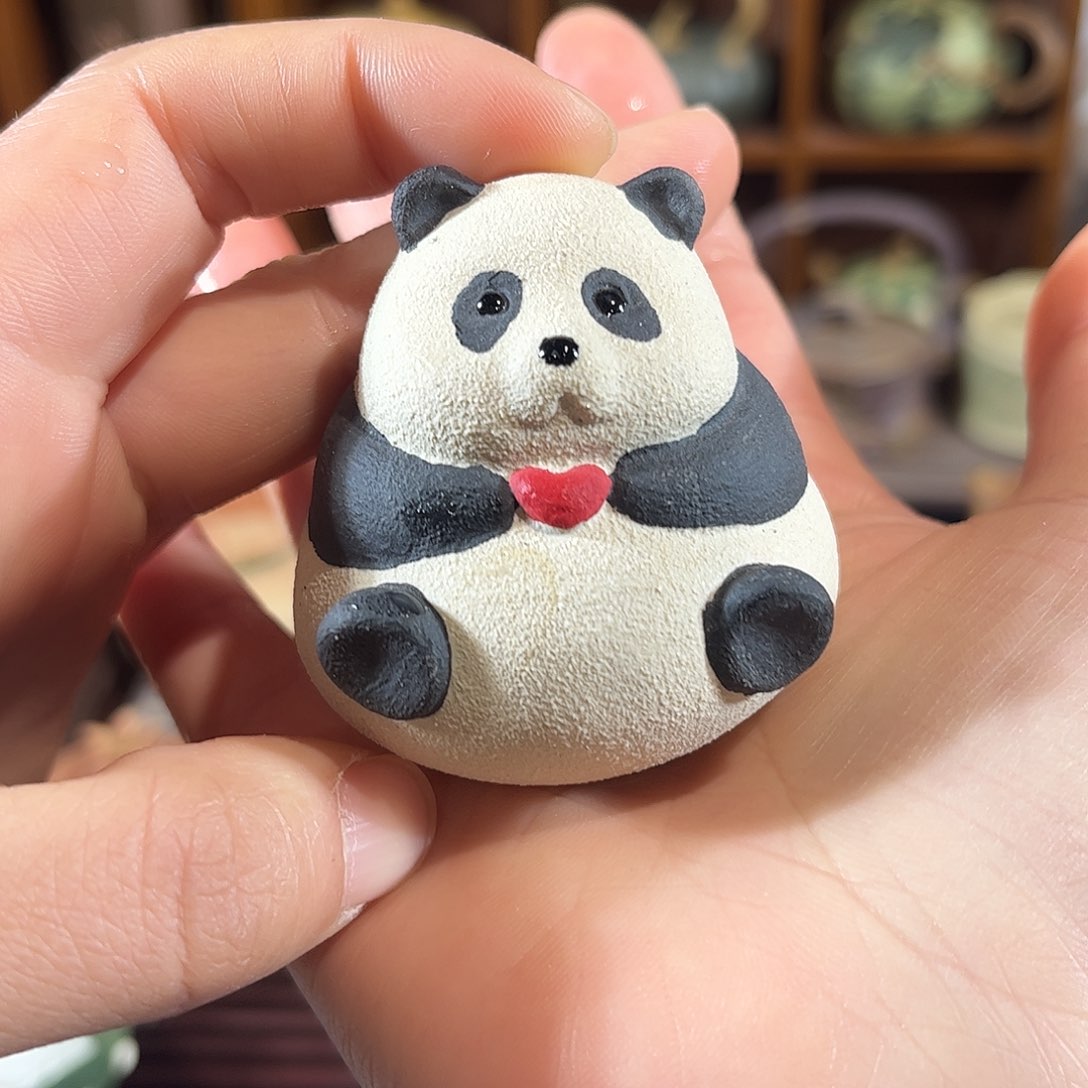 紫砂茶宠可爱花花