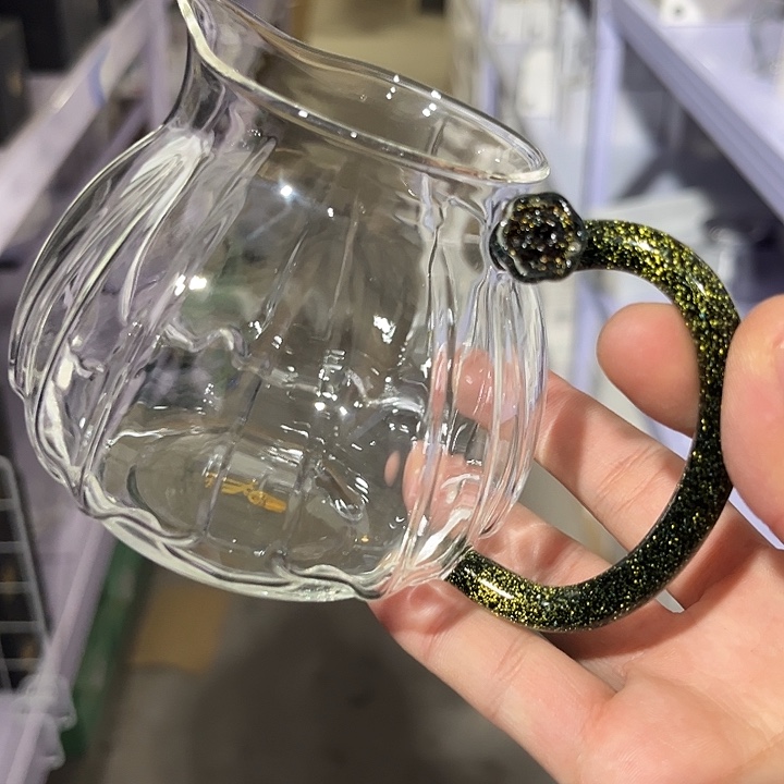 莲君公道杯 黑金 