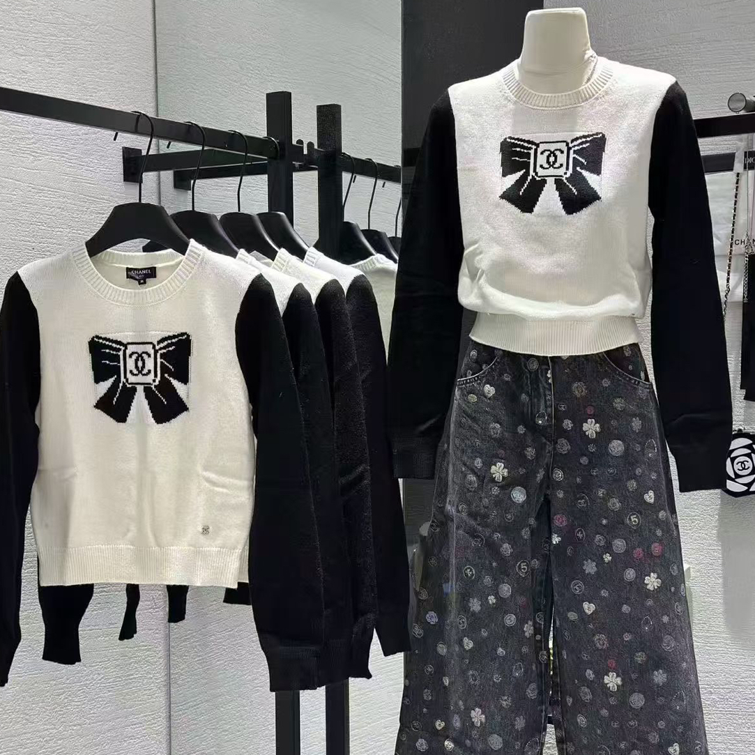 【雪梨家】网红复古长袖毛衣女圆领保暖厚款小香风常规（A114-A154）