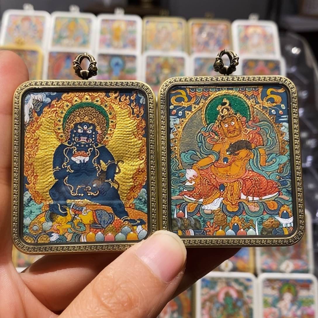 吊坠梁****】唐卡唐卡艺术研究院研究生院