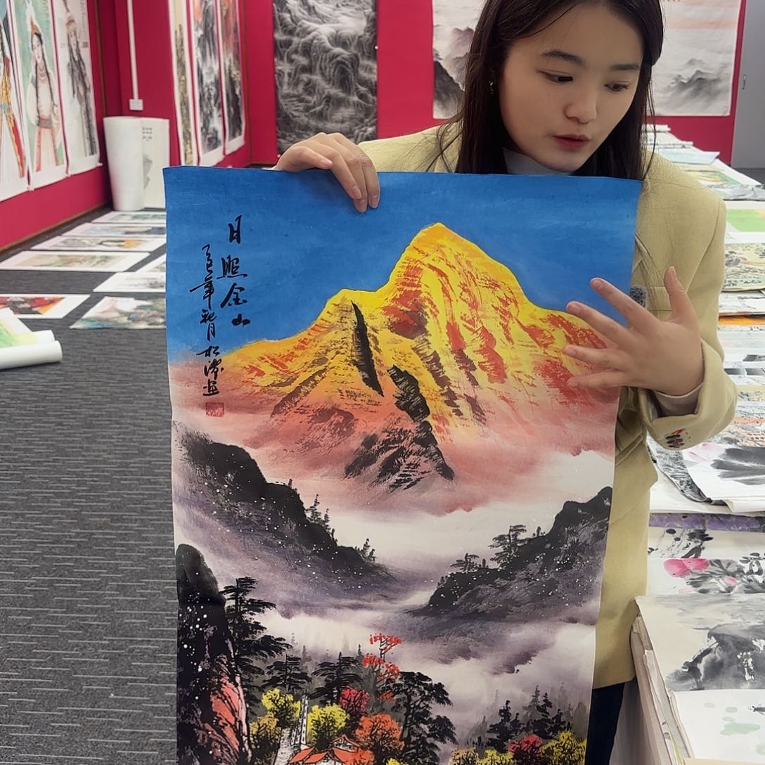 国画国画作品纯手绘