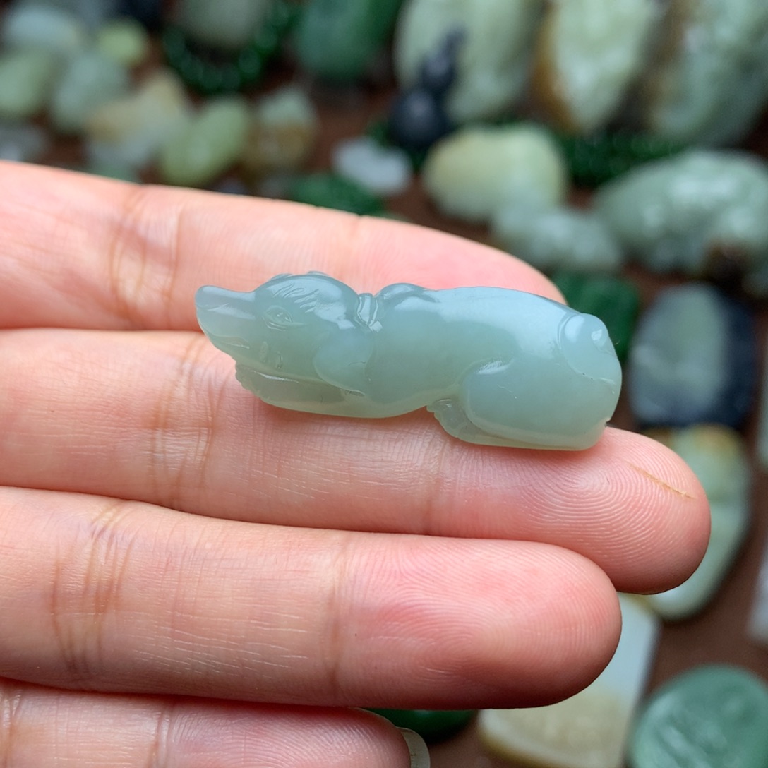 和田玉挂件未镶嵌