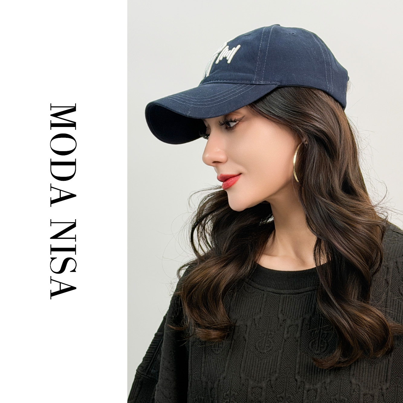 MODANISA民族风鸭舌帽休闲百搭复古时尚韩版网红（mdn-235）