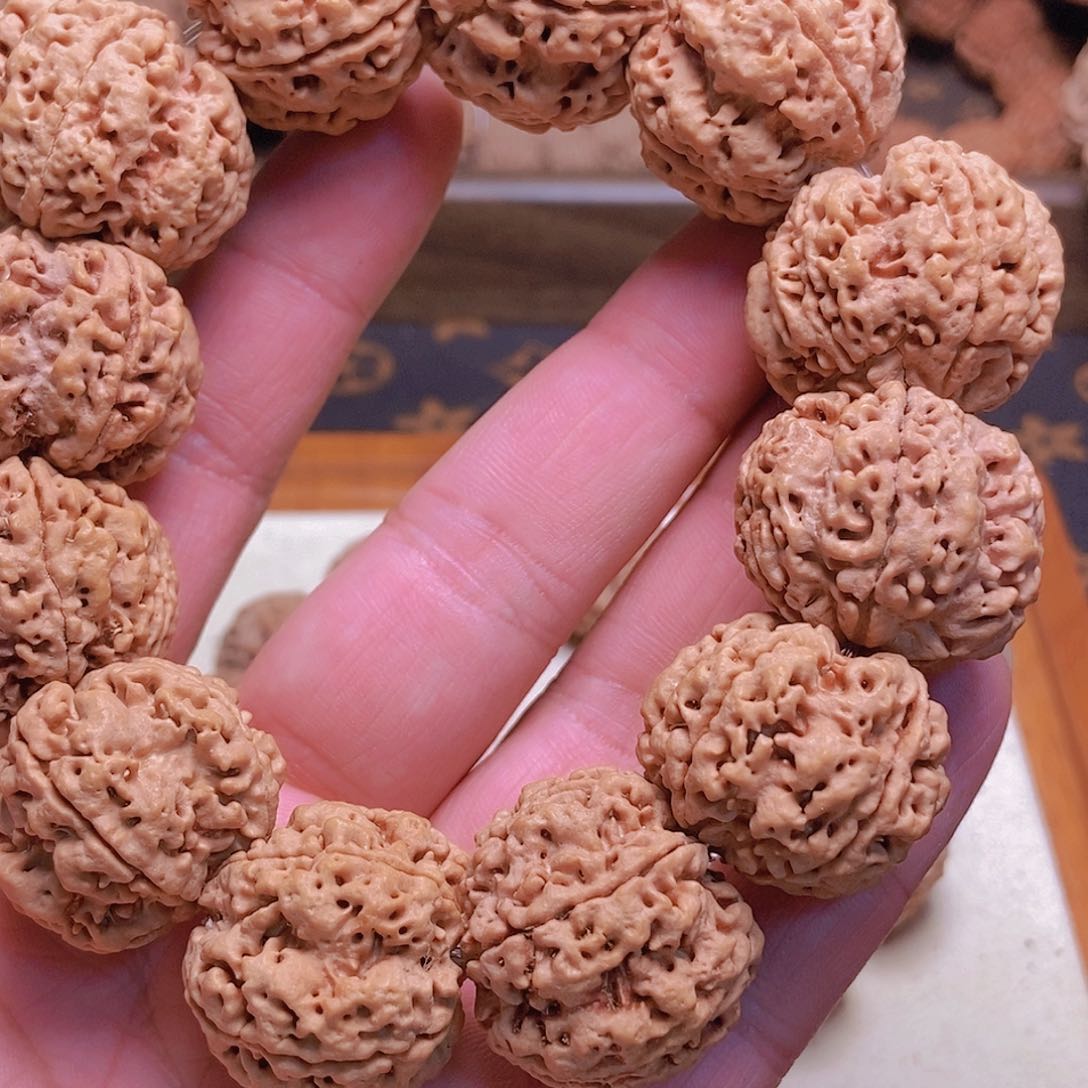 金刚菩提把件5瓣28双龙