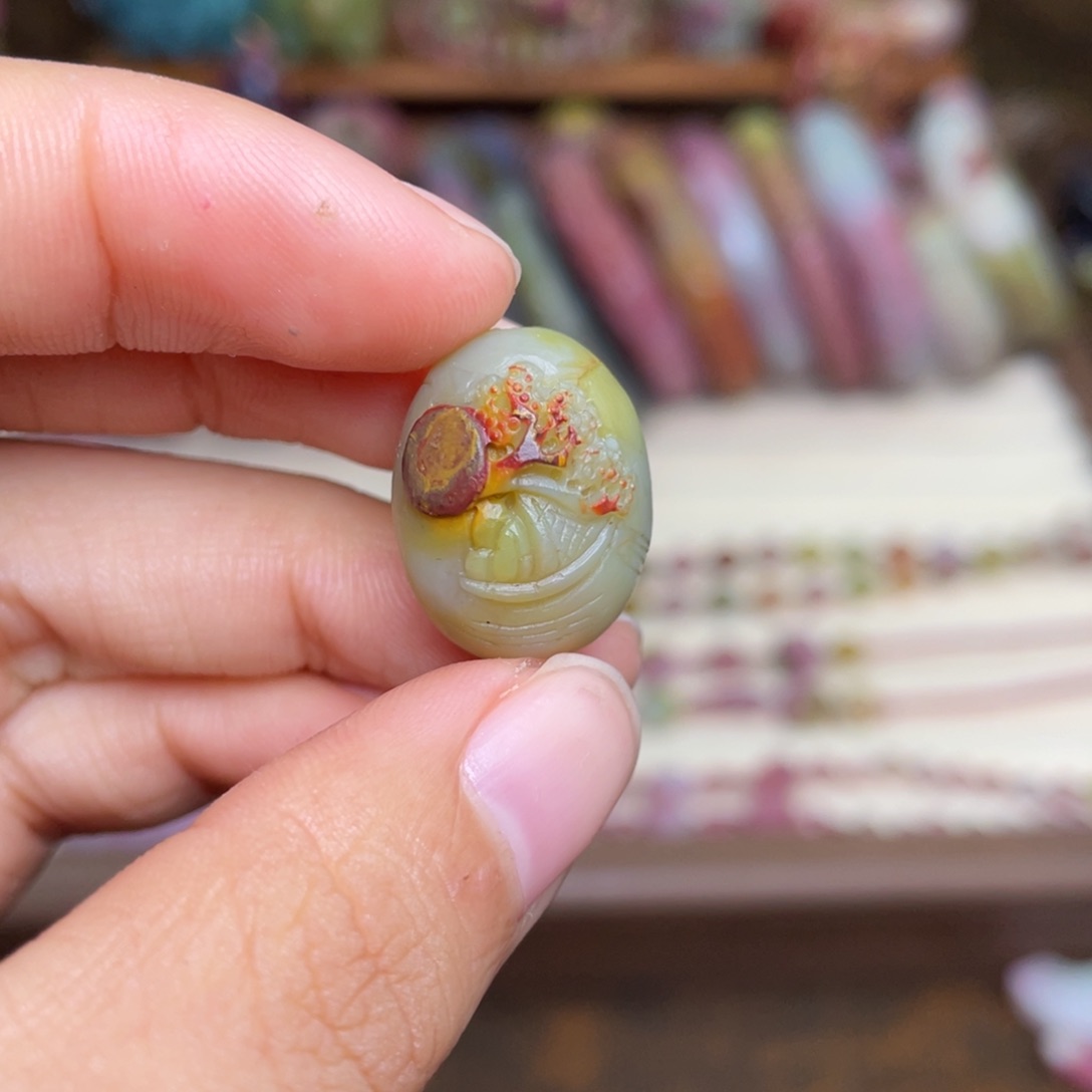 玛瑙/玉髓珠宝半成品未镶嵌盐源玛瑙福利