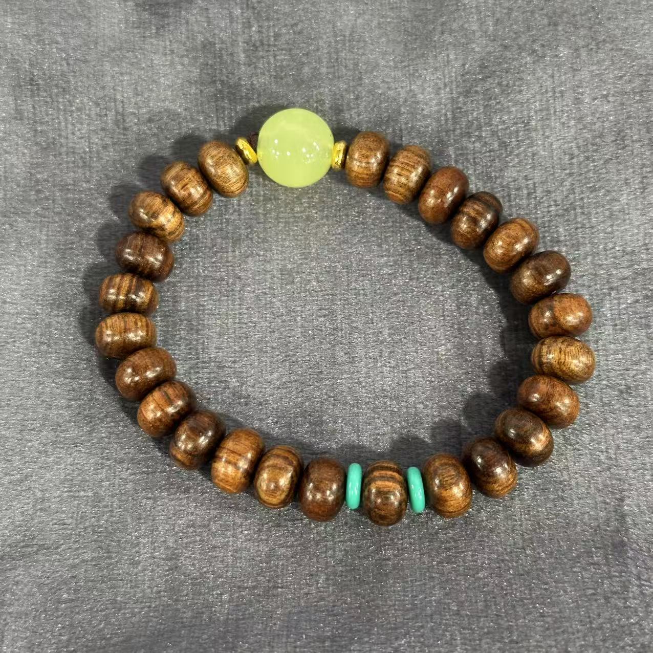 海南花梨算盘珠手串男女款卡9 224（无礼盒）