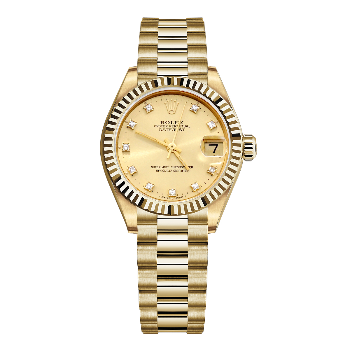99新 Rolex/劳力士 日志型系列68278狗牙圈腕表/WHP035930