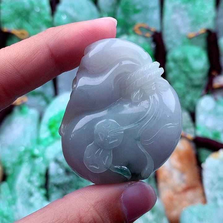 翡翠吊坠(不含链)未镶嵌