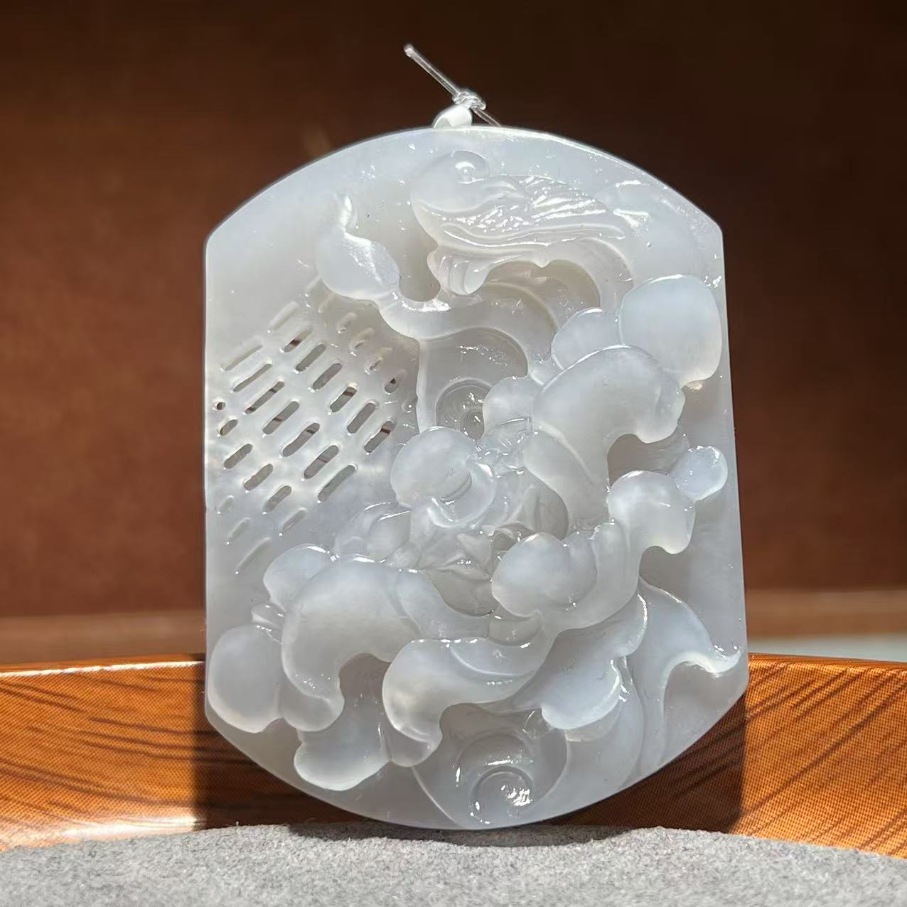 【张老斯珠宝】天然和田玉吊坠lx27259（拍一发一）