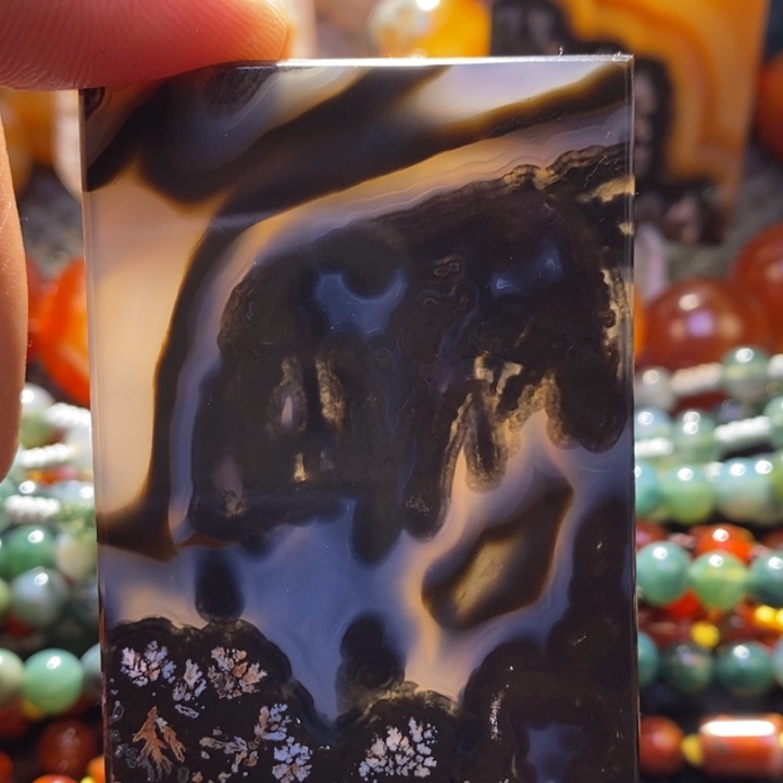 【闪购商品】玛瑙/玉髓颈饰未镶嵌云****修