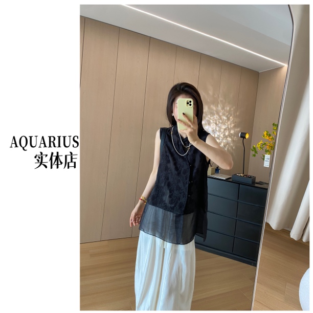 【AQUARIUS 】（扶摇）定制中古风盘扣马甲56117