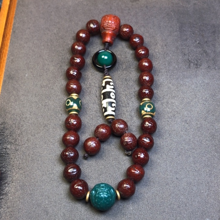 凤眼菩提吊坠凤眼