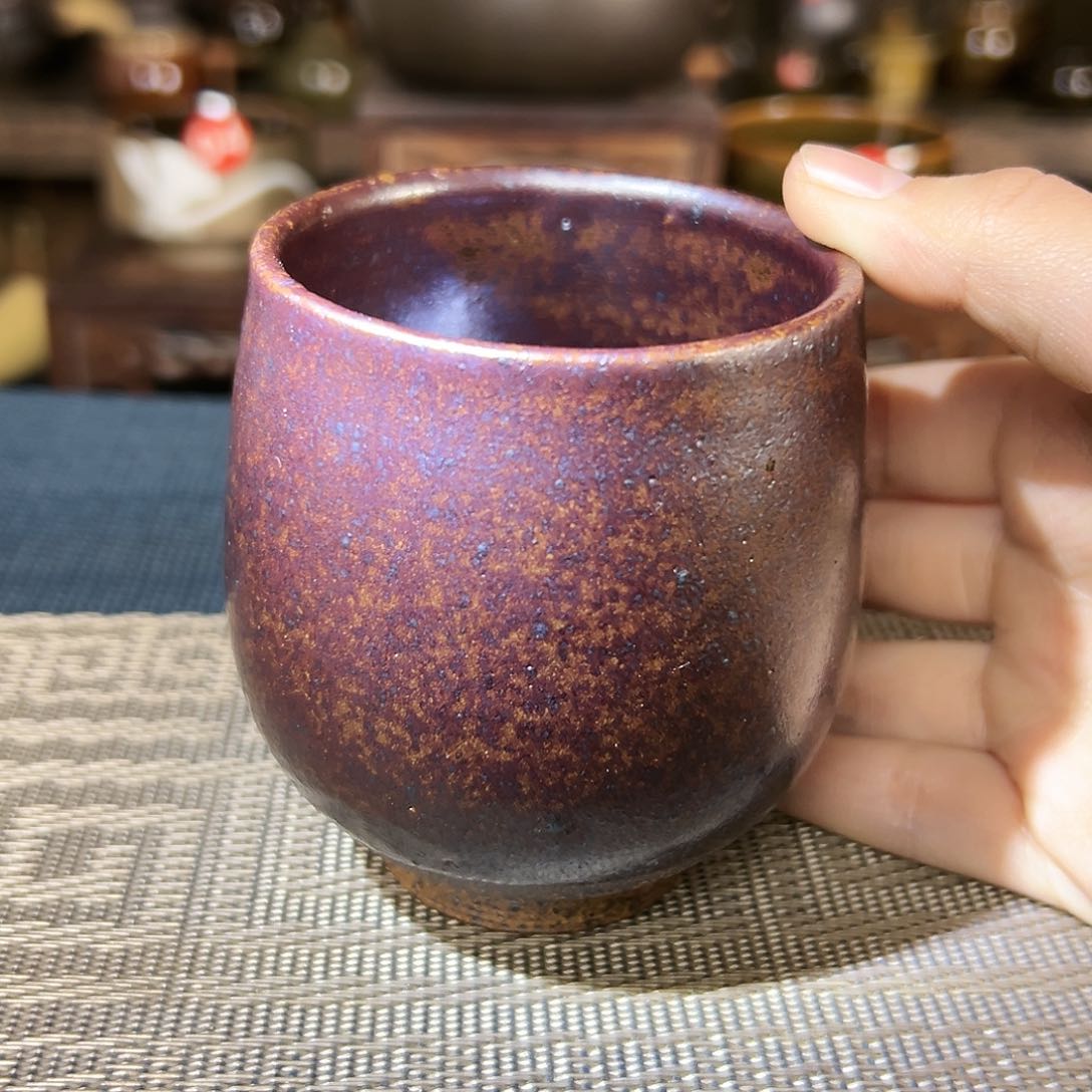 纯手工制作的紫金色