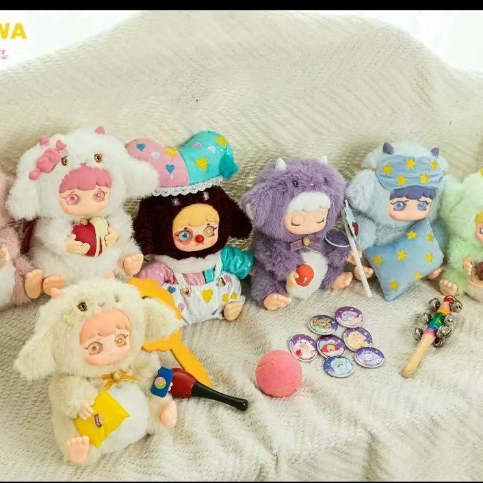 米福儿咩fufu(MIFUF)恋i日志潮玩毛绒盲盒