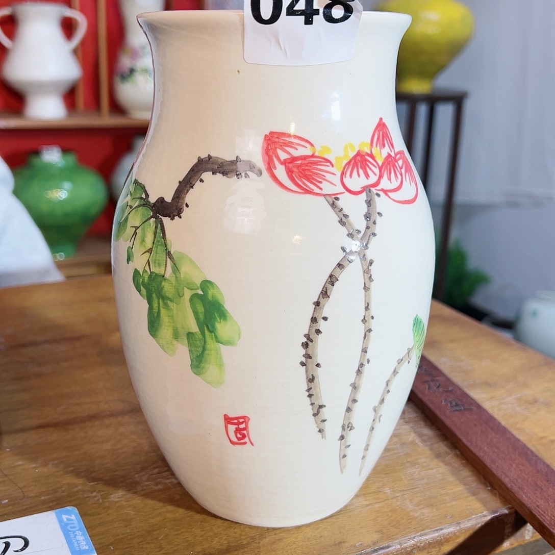 陶瓷我在等他呢他就来我家呀她来的