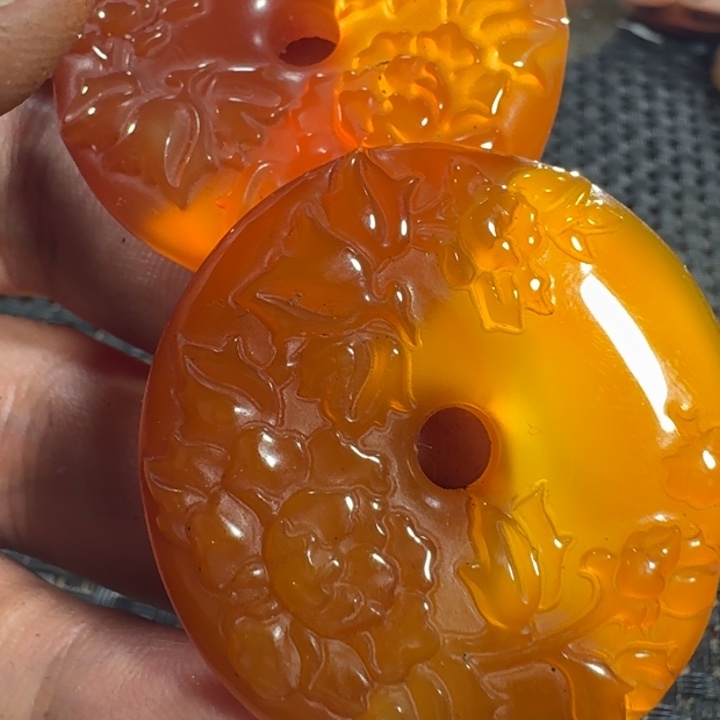 用***5玛瑙/玉髓未镶嵌颈饰