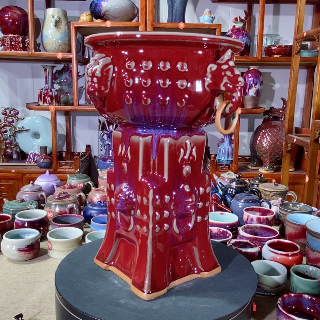 摆件神垕镇原产地钧瓷！