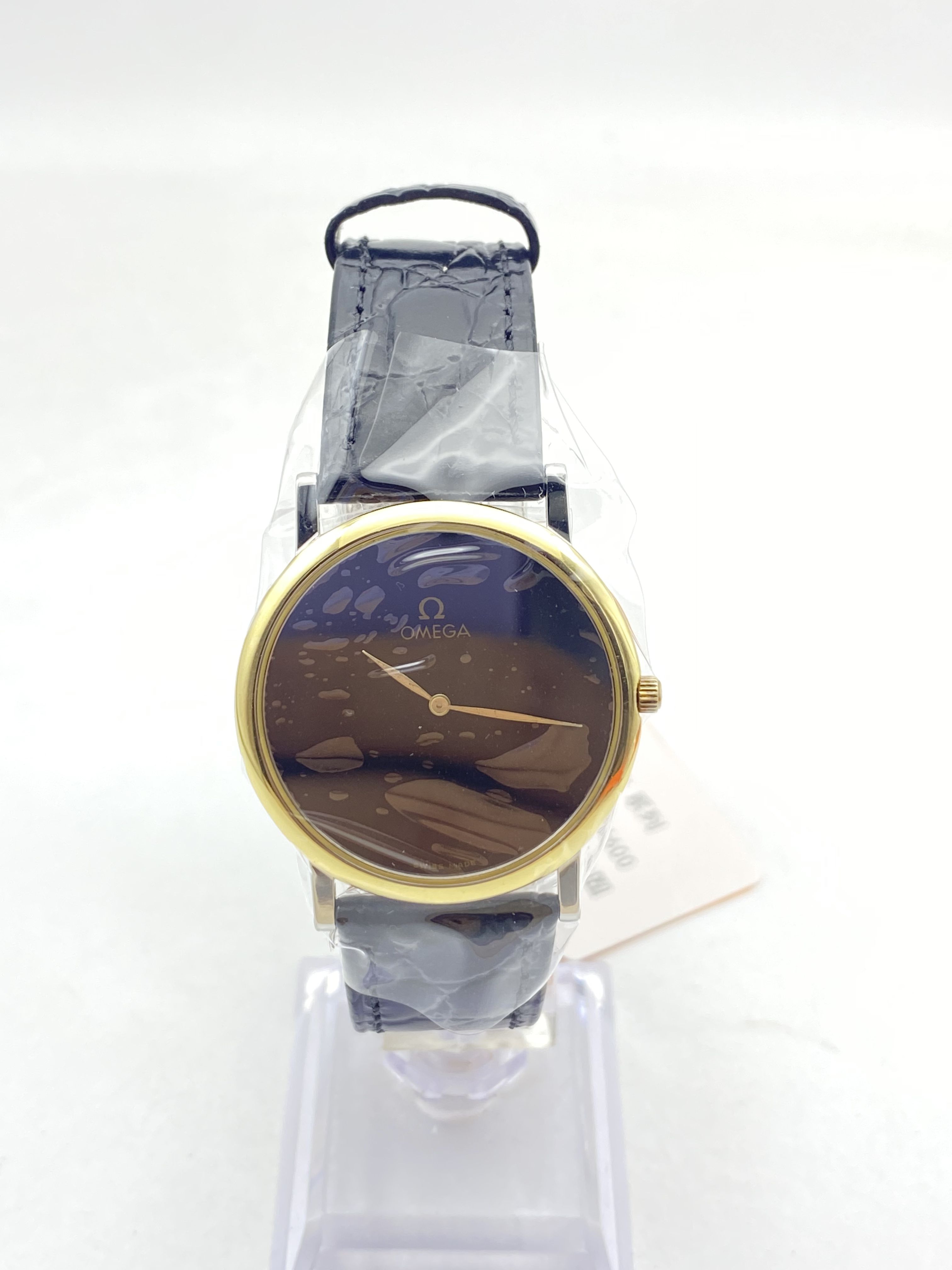 99新 Omega/欧米茄 碟飞系列/石英/后镶钻32MM/时尚气质手表