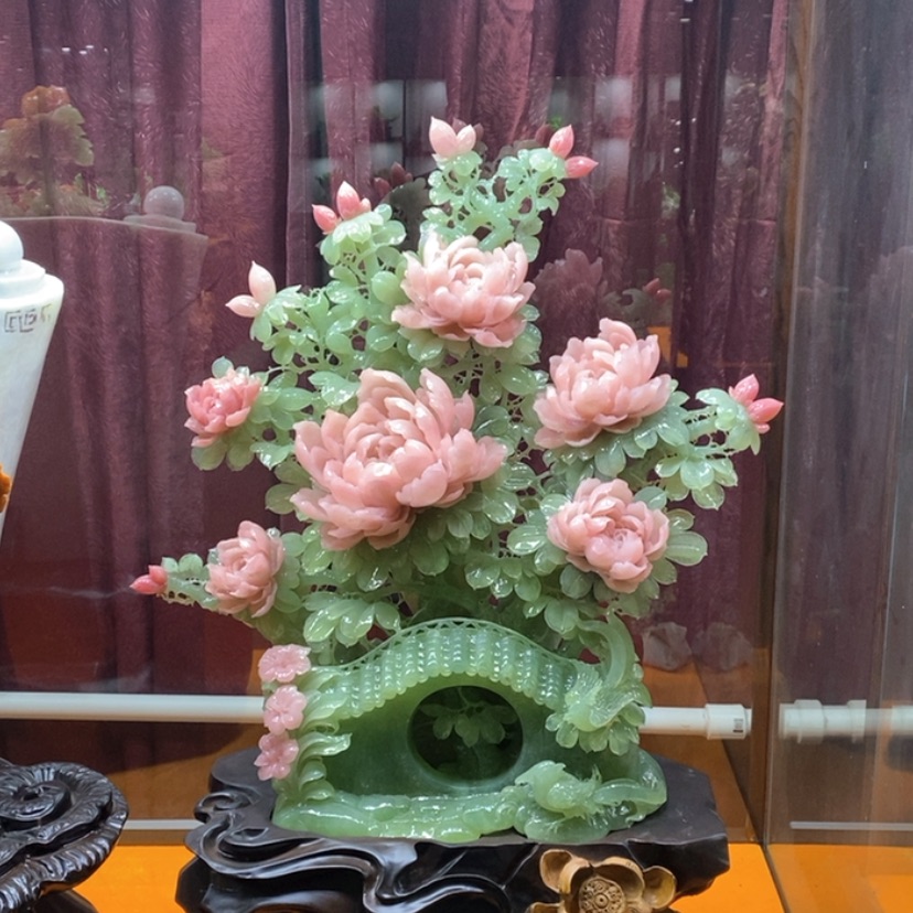 【闪购商品】岫玉岫玉石雕刻工艺的未镶嵌