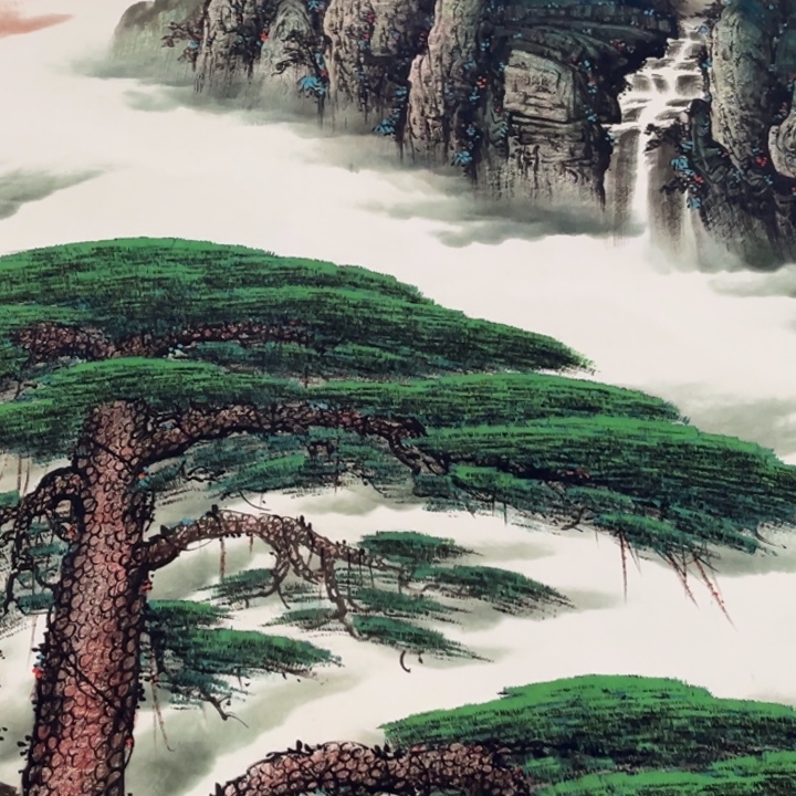 横款臻弘，字画，中堂