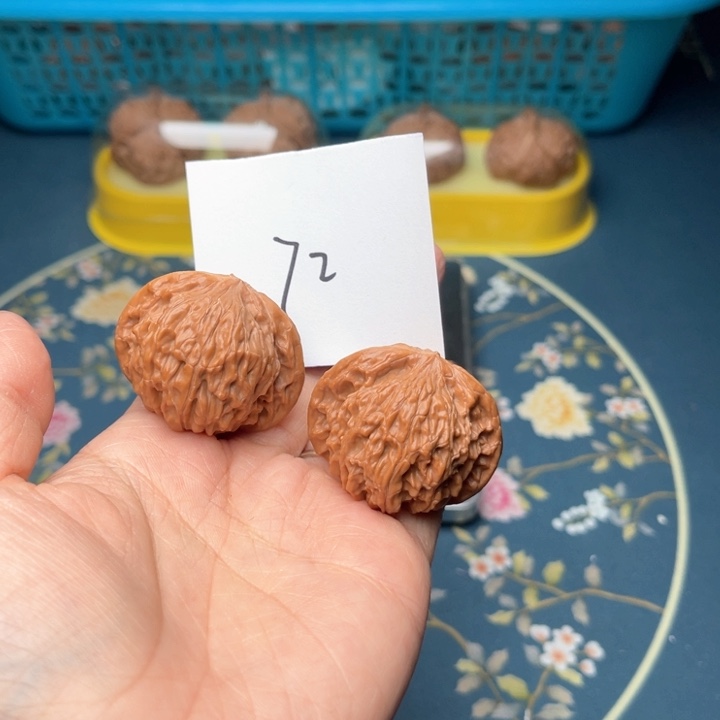 文玩核桃把件干*学38磨盘