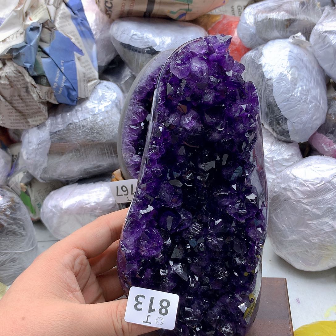紫晶大型摆件（非配饰）未镶嵌