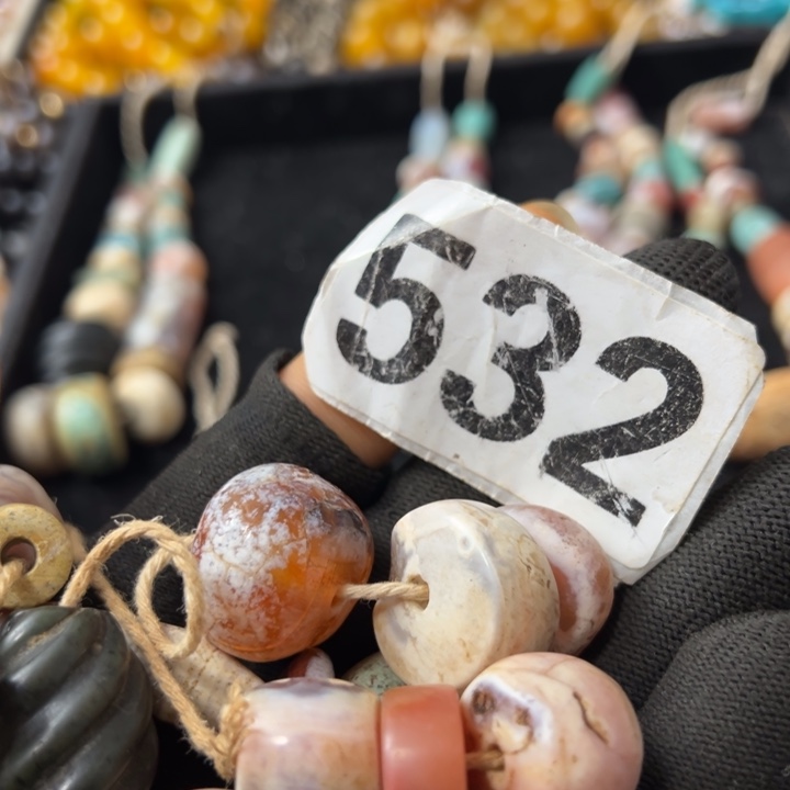 玛瑙/玉髓未镶嵌颈饰高**间