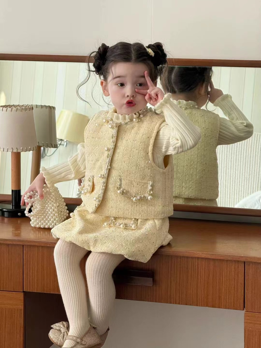 冬韩版洋气小香风