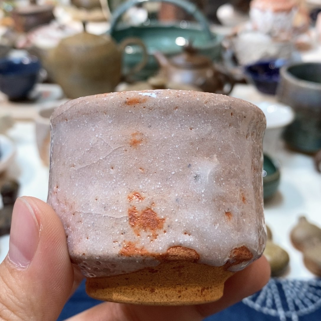 柴烧侘寂粗陶茶具