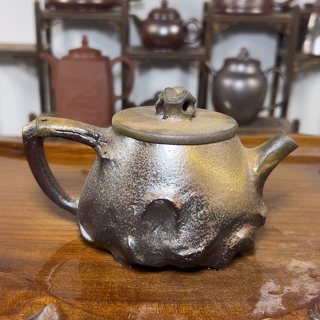 坭兴陶真柴烧非电复柴220cc  13