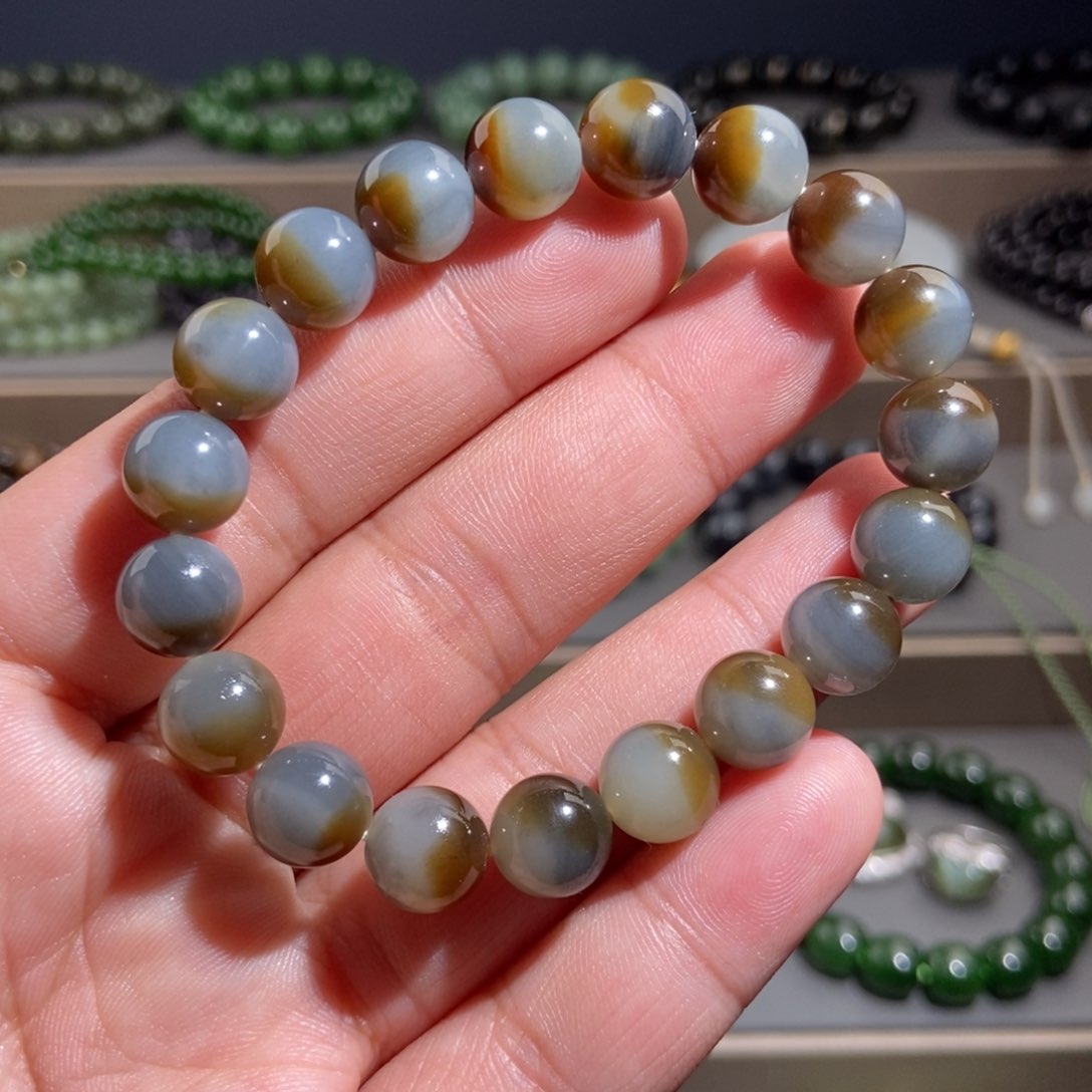 和田玉手链未镶嵌