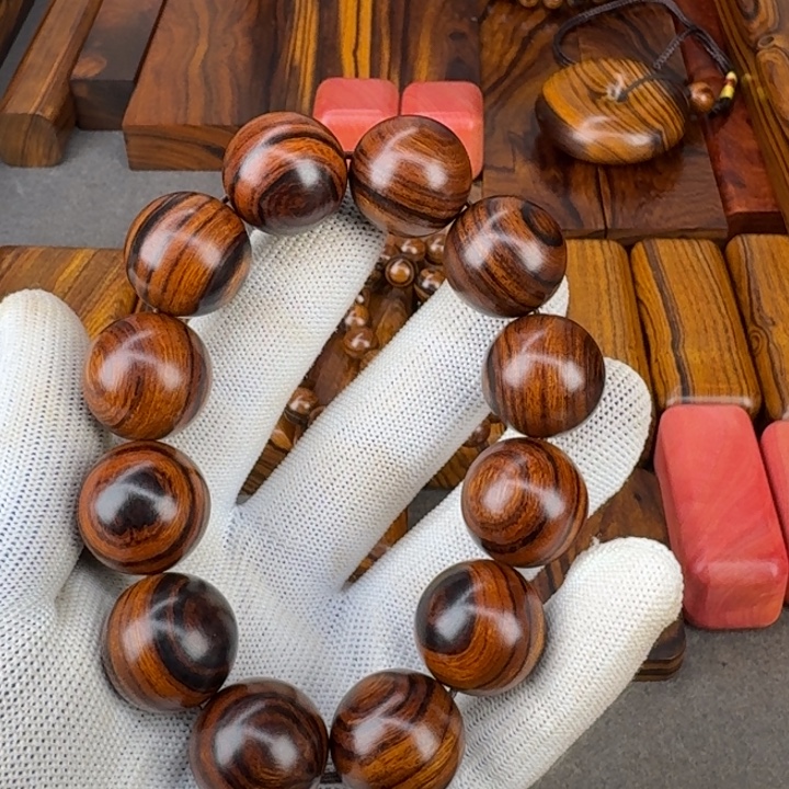 新***起美货沙漠铁2.0手串