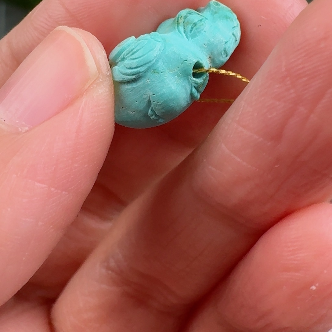 绿松石珠宝奇石未镶嵌