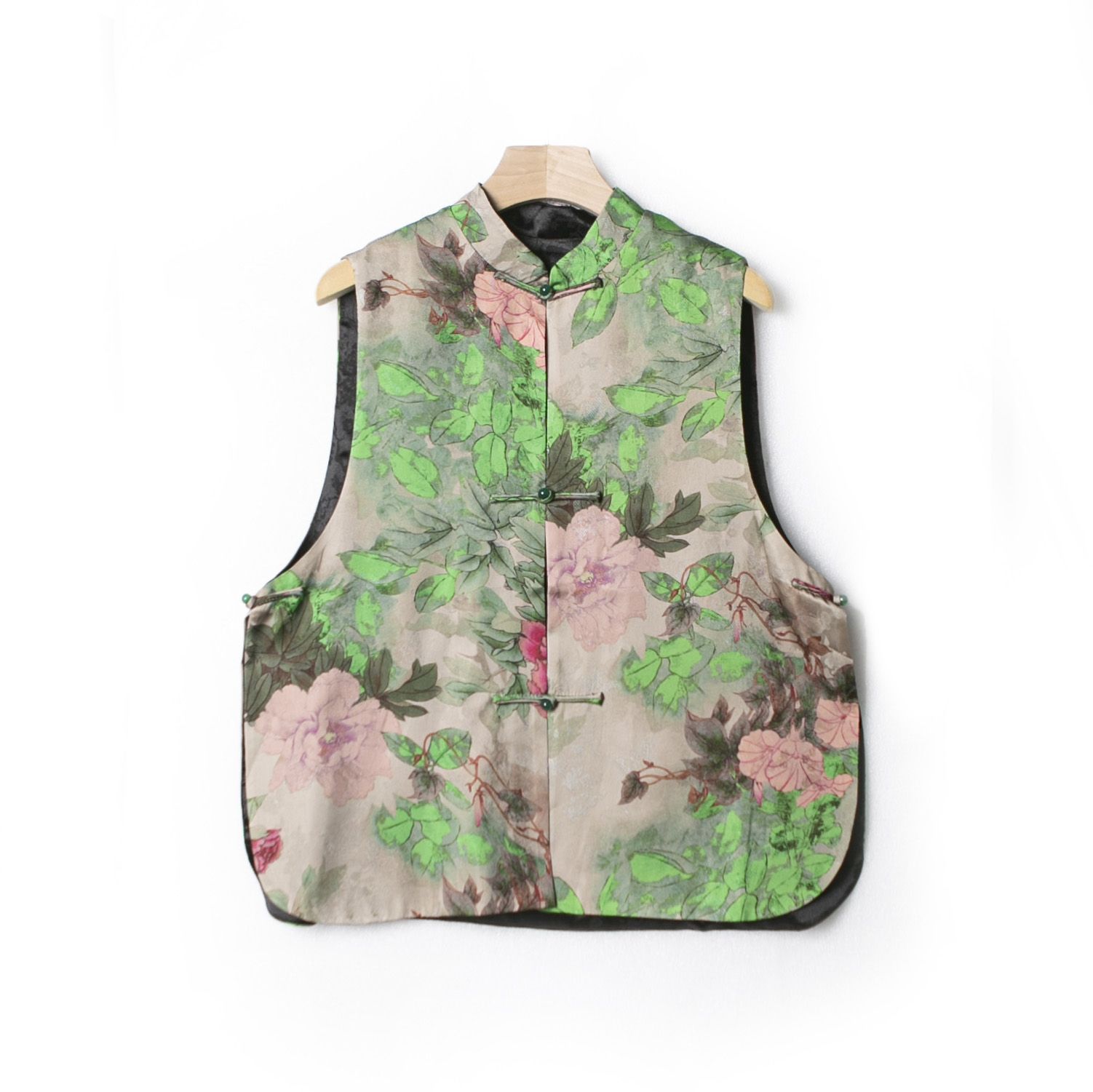 【霄霄形象美学】优雅风马夹鸳鸯绣新中式马甲MJ9621