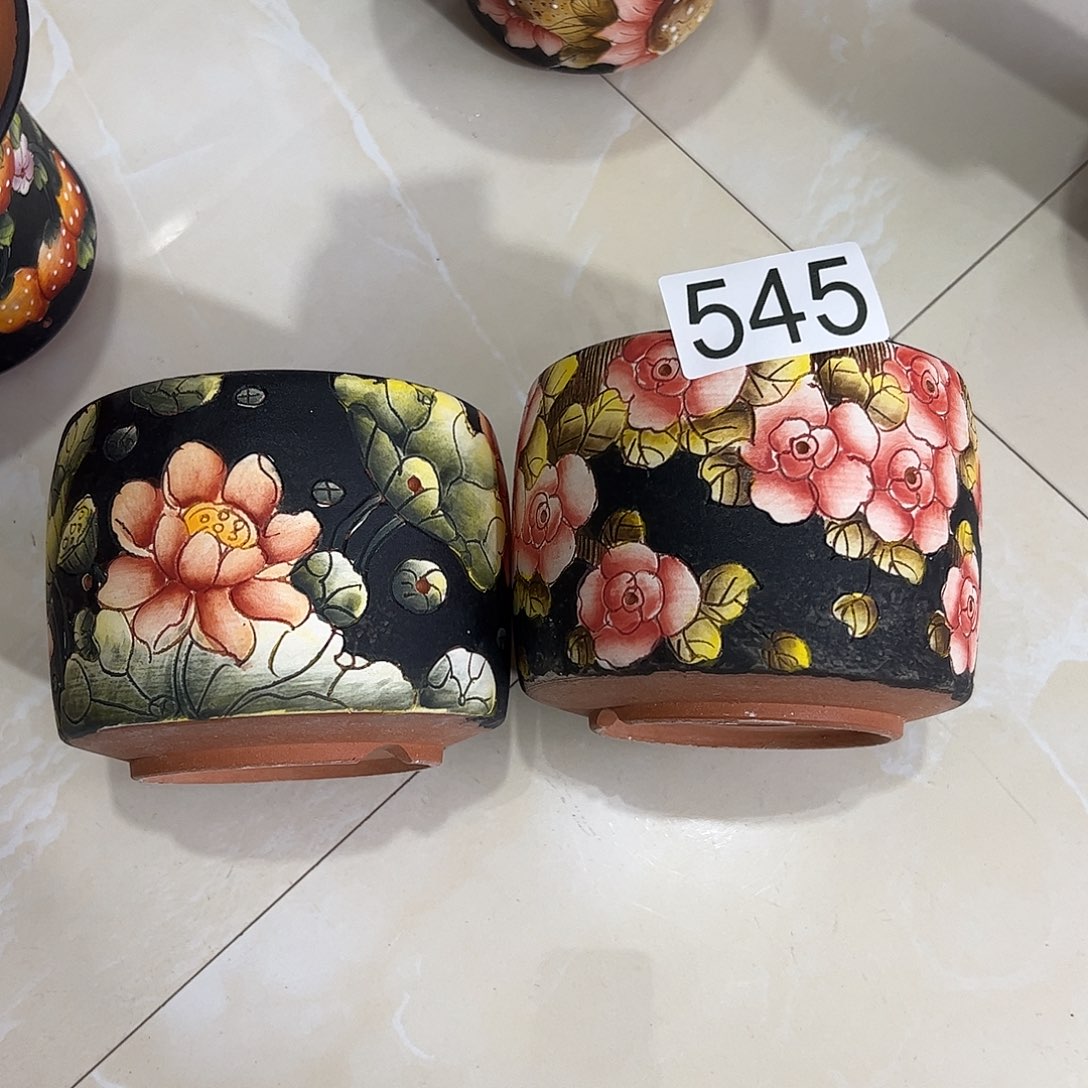 景德镇炫彩手绘口10.5高9.5