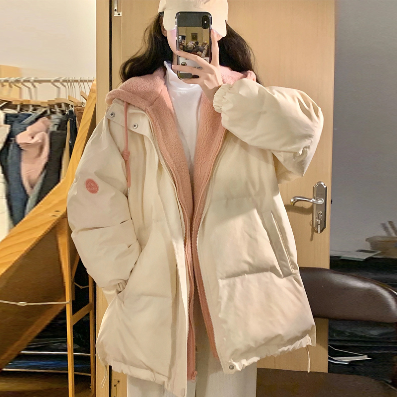 小羊直播专属 2025新款巨好看  美式宽松设计感小众棉服