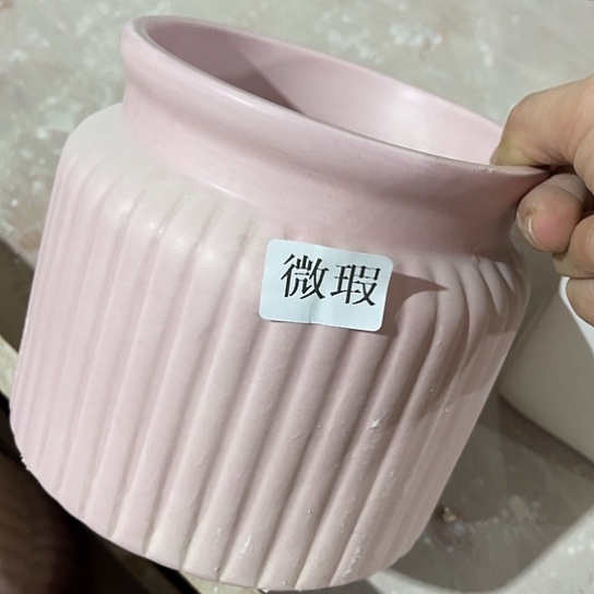 多肉绿植陶瓷花盆9.9包邮，有孔