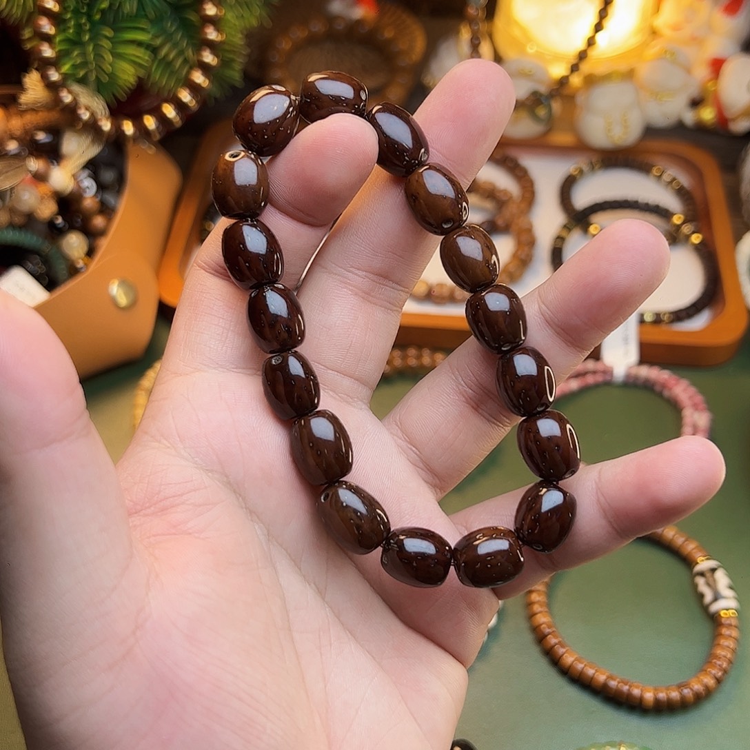 菩提根/象牙果手串紫金鼠