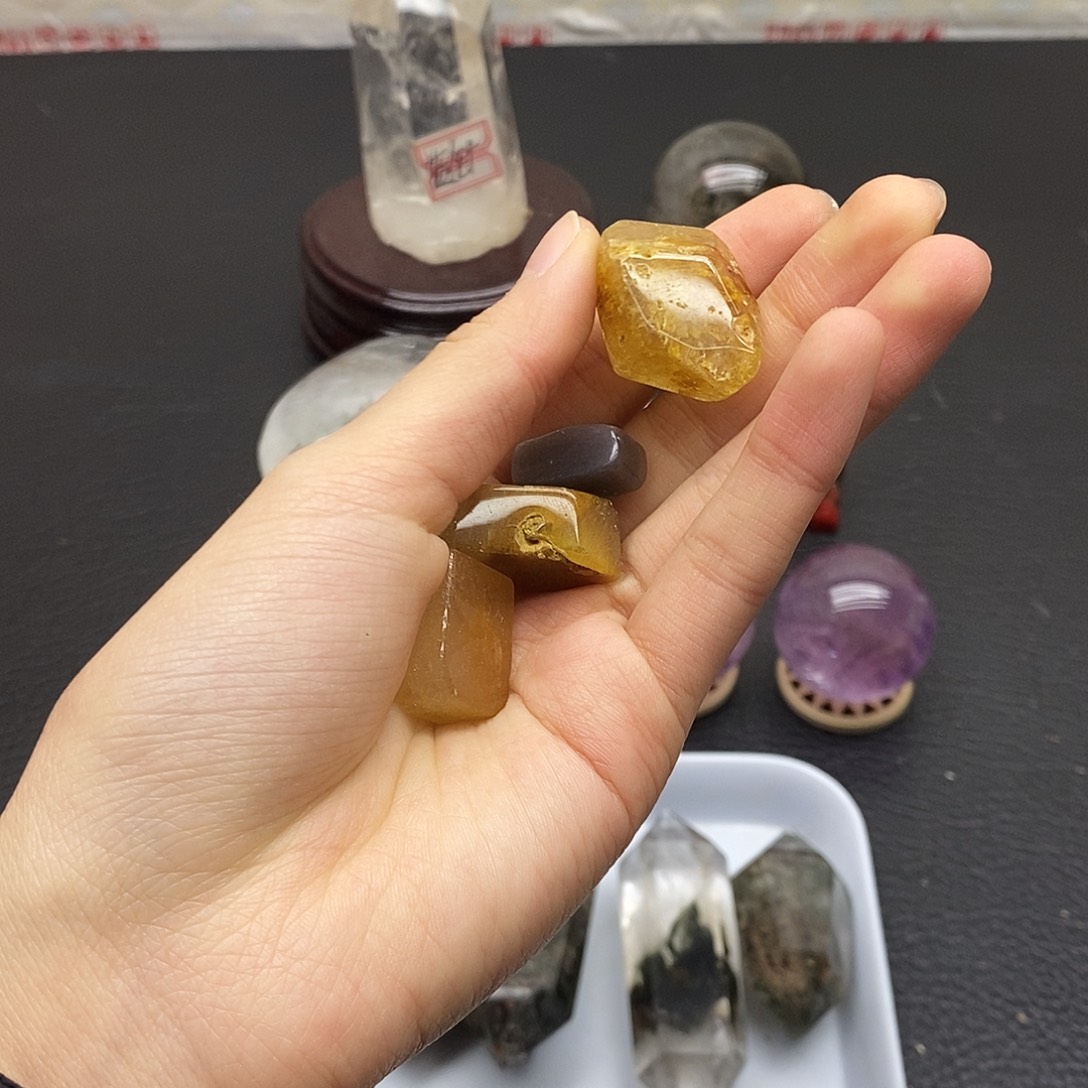 珠宝半成品未镶嵌水晶111水晶石