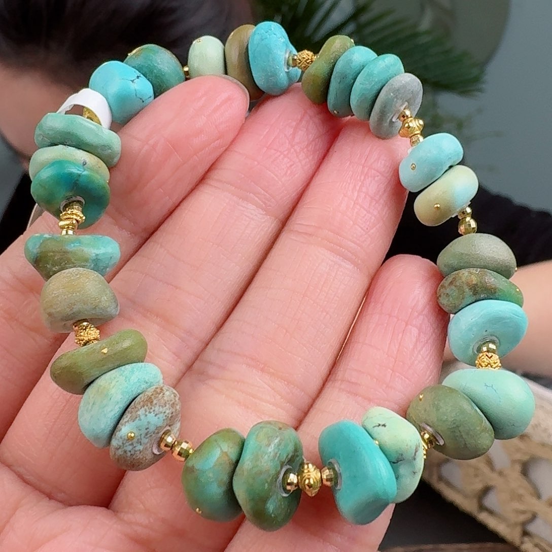 绿松石珠宝奇石未镶嵌