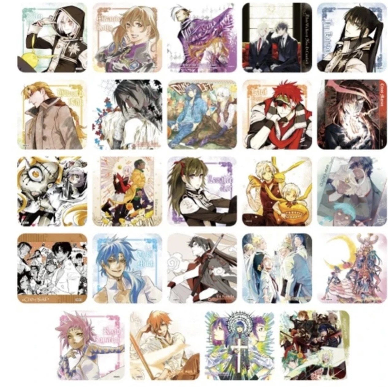 【代拆】驱魔少年 原画杯垫第一弹盲抽